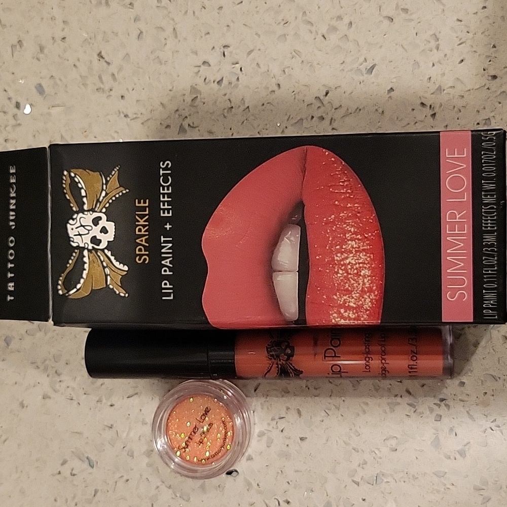 Tattoo Junkie Lip Paint Sparkle